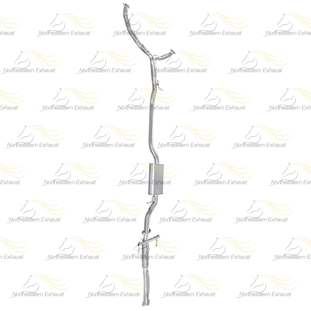 2009-2012 Mazda CX-9 3.7L Flex Pipe and Muffler Assembly Exhaust System