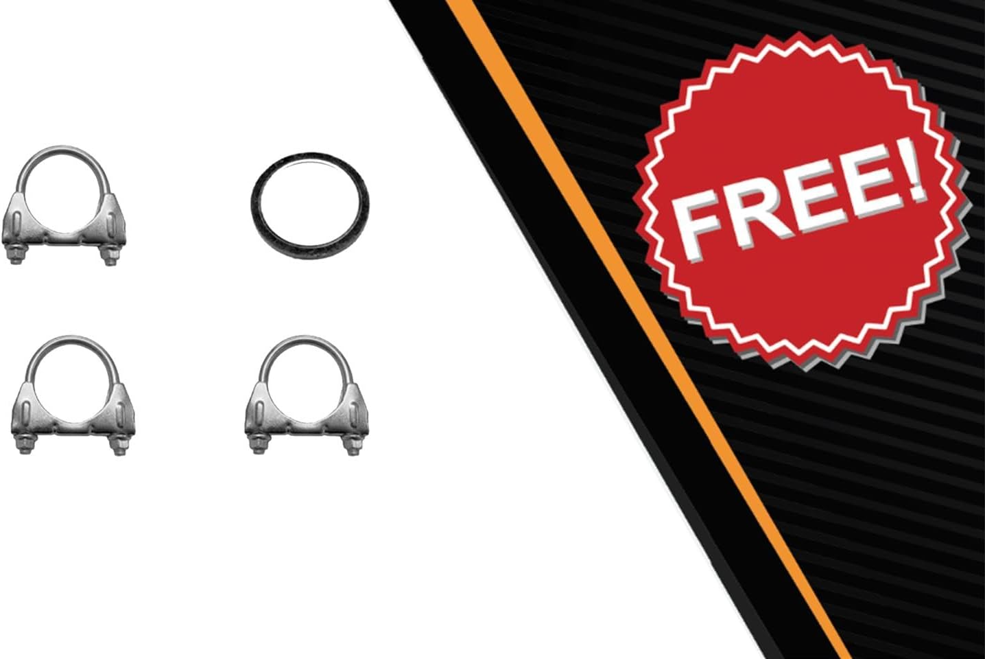 1996-1999 Jeep Cherokee 4.0L Catalytic Muffler and Front Pipe Exhaust System