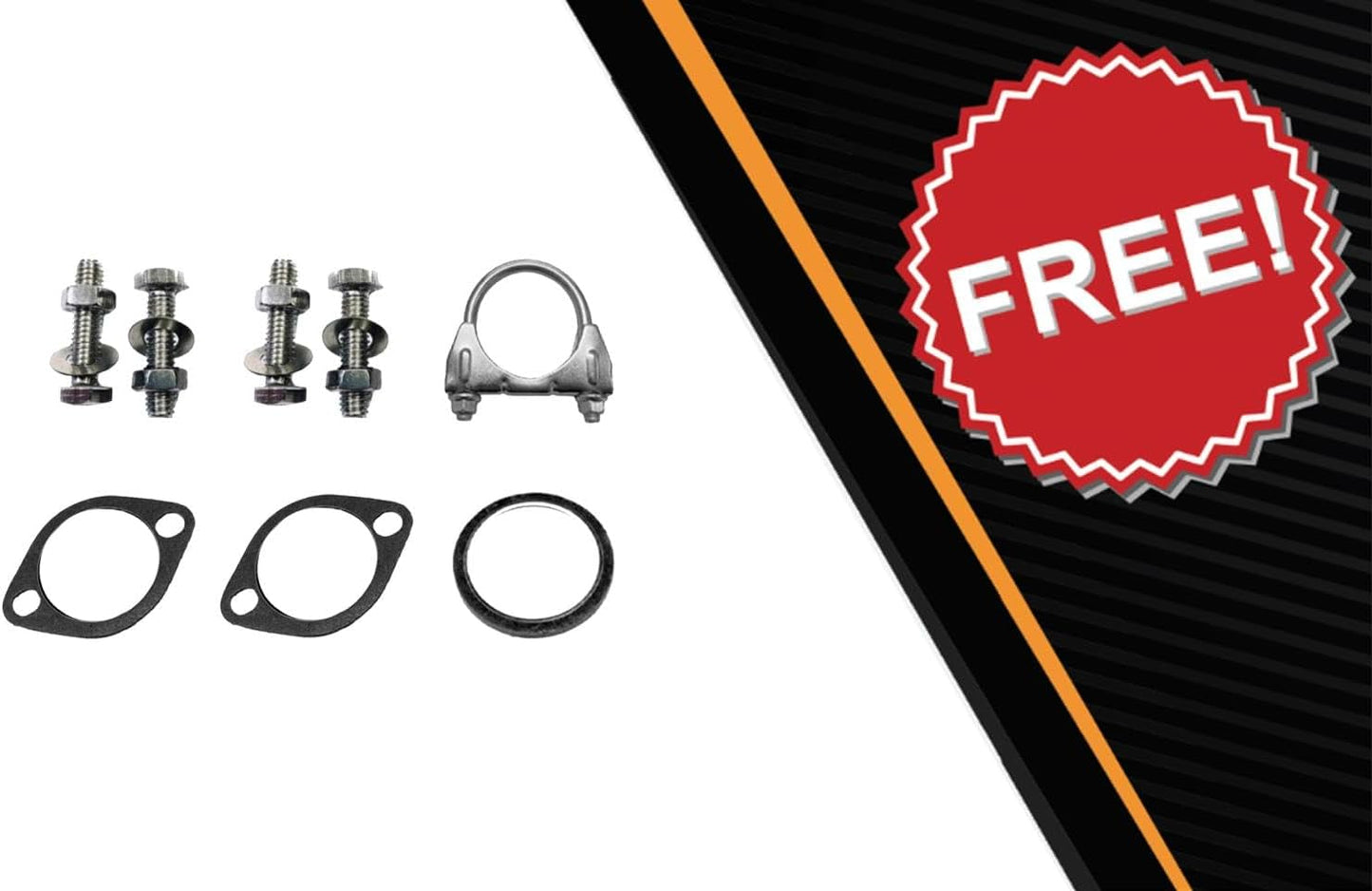 2000-2004 Subaru Legacy 2.5L Catalytic Resonator and Muffler Exhaust System