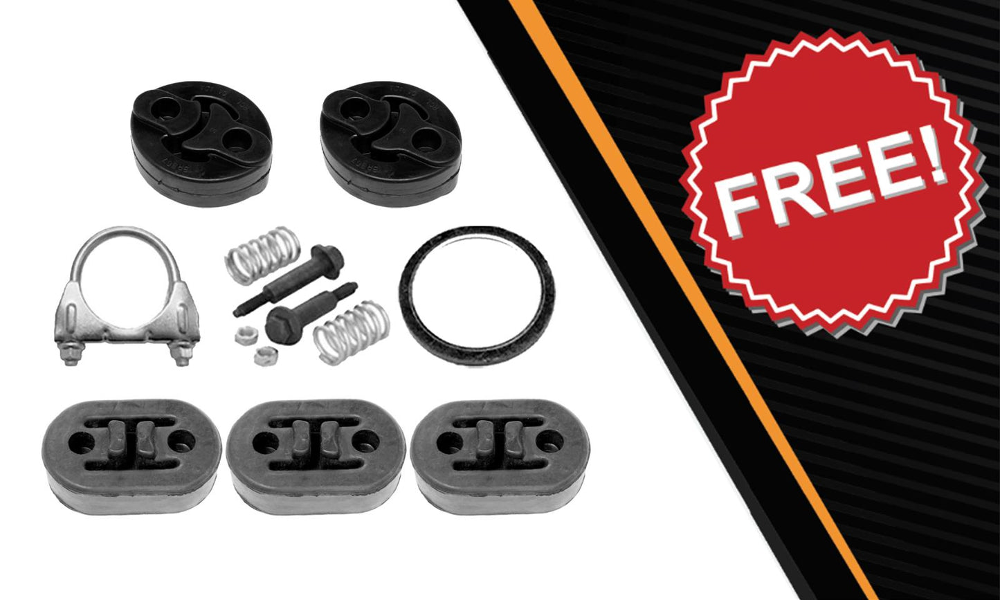 Muffler and Resonator Pipe for Toyota RAV4 2006-2008 2.4L | 2009-2012 2.5L