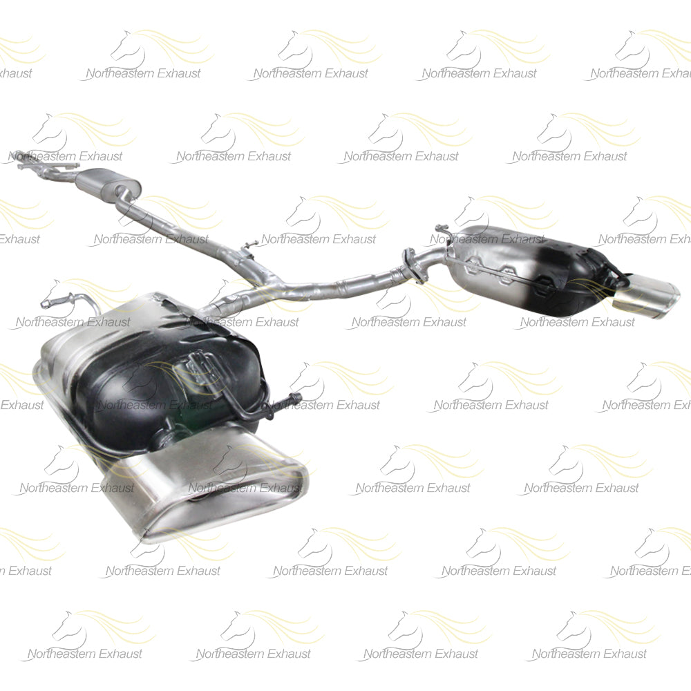 2009-2012 Mazda CX-9 3.7L Flex Pipe and Mufflers Assembly Exhaust System