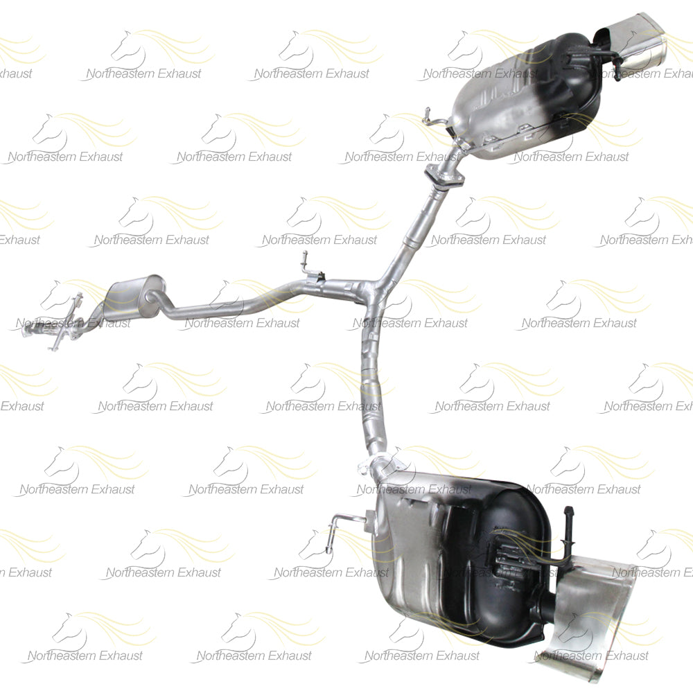 2009-2012 Mazda CX-9 3.7L Flex Pipe and Mufflers Assembly Exhaust System