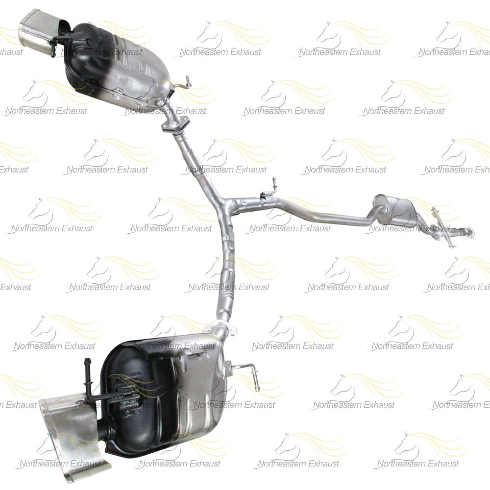 2009-2012 Mazda CX-9 3.7L Flex Pipe and Mufflers Assembly Exhaust System