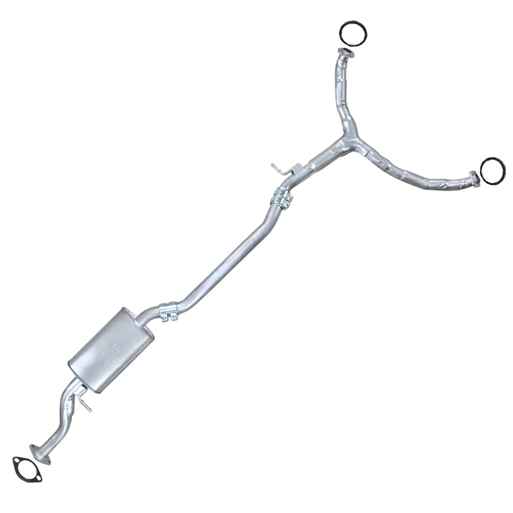 2009-2012 Mazda CX-9 3.7L Exhaust Muffler Assembly