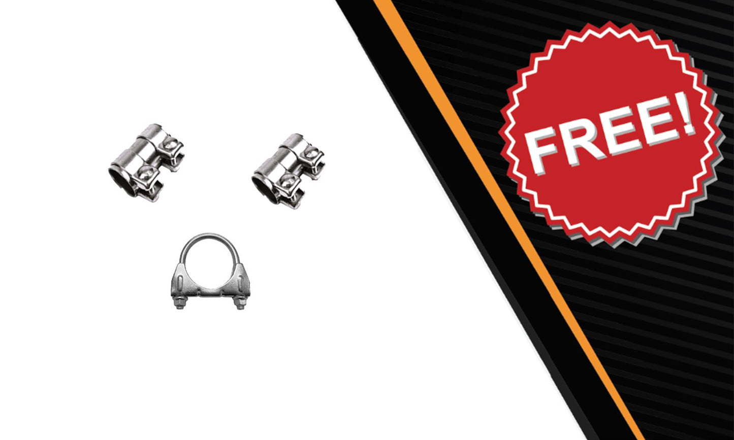 2005-2014 Volkswagen Jetta 2.5L Exhaust Resonator Pipe & Muffler