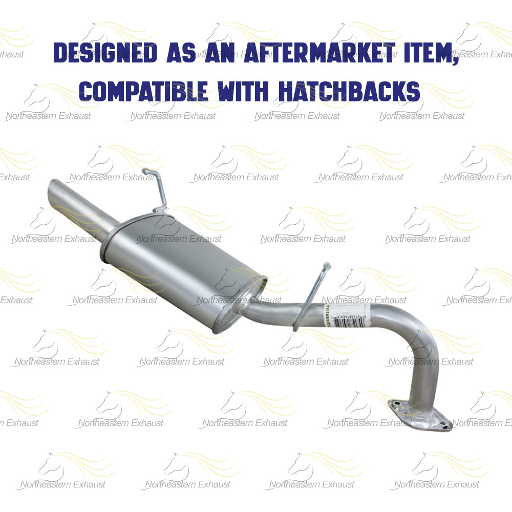 2006-2015 Toyota Yaris 1.5L Hatchback Exhaust Muffler