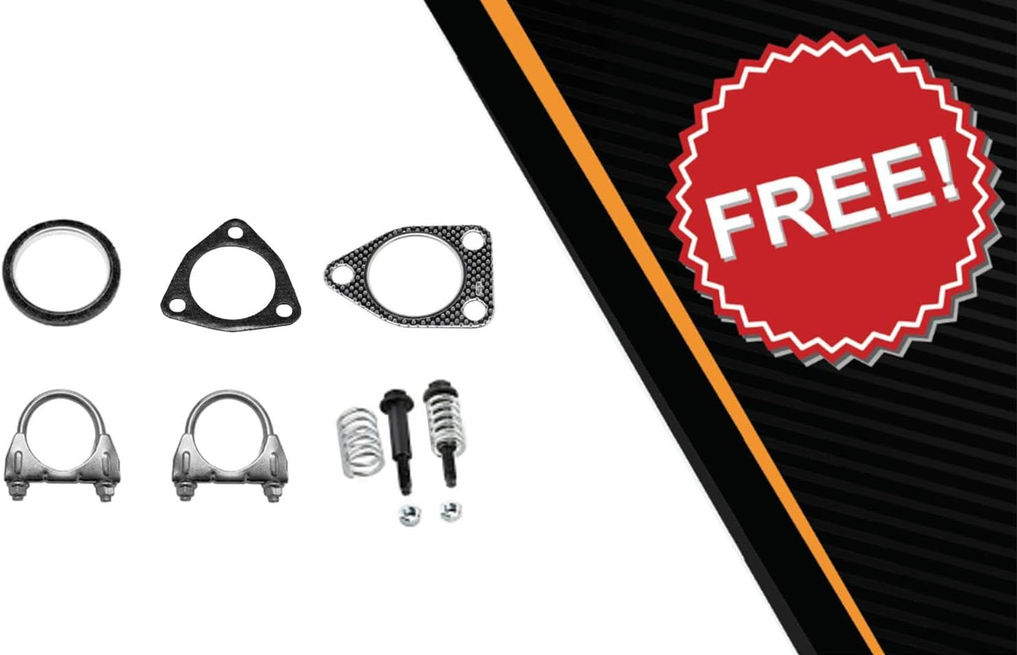 2008-2012 Honda Accord 2.4L Catalytic, Front Pipe and Resonator Pipe Exhaust Kit