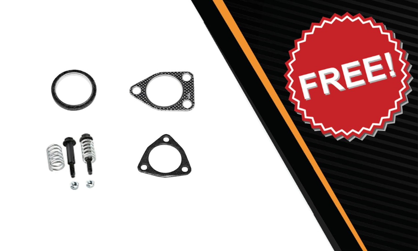 Rear Catalytic and Front Pipe for 2009-2014 Acura TSX and 2008-2012 Honda Accord 2.4L