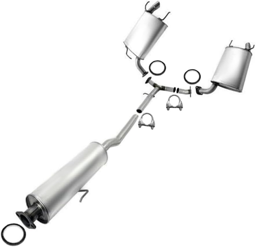 Cat-back Exhaust Kit for 2007-2012 Lexus ES350 and Toyota Camry 3.5L