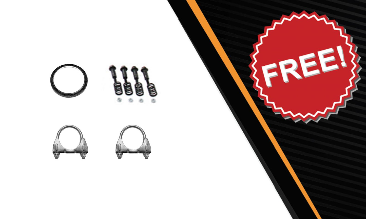 2007-2011 Toyota Yaris 1.5L Catalytic Converter and Muffler