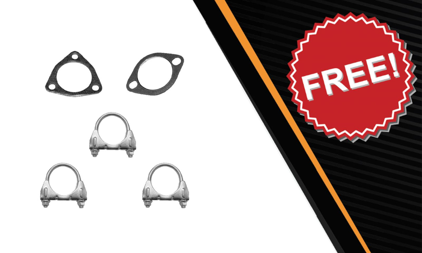 2014-2018 Jeep Cherokee 3.2L Y Pipe and Resonator Pipe Exhaust Kit