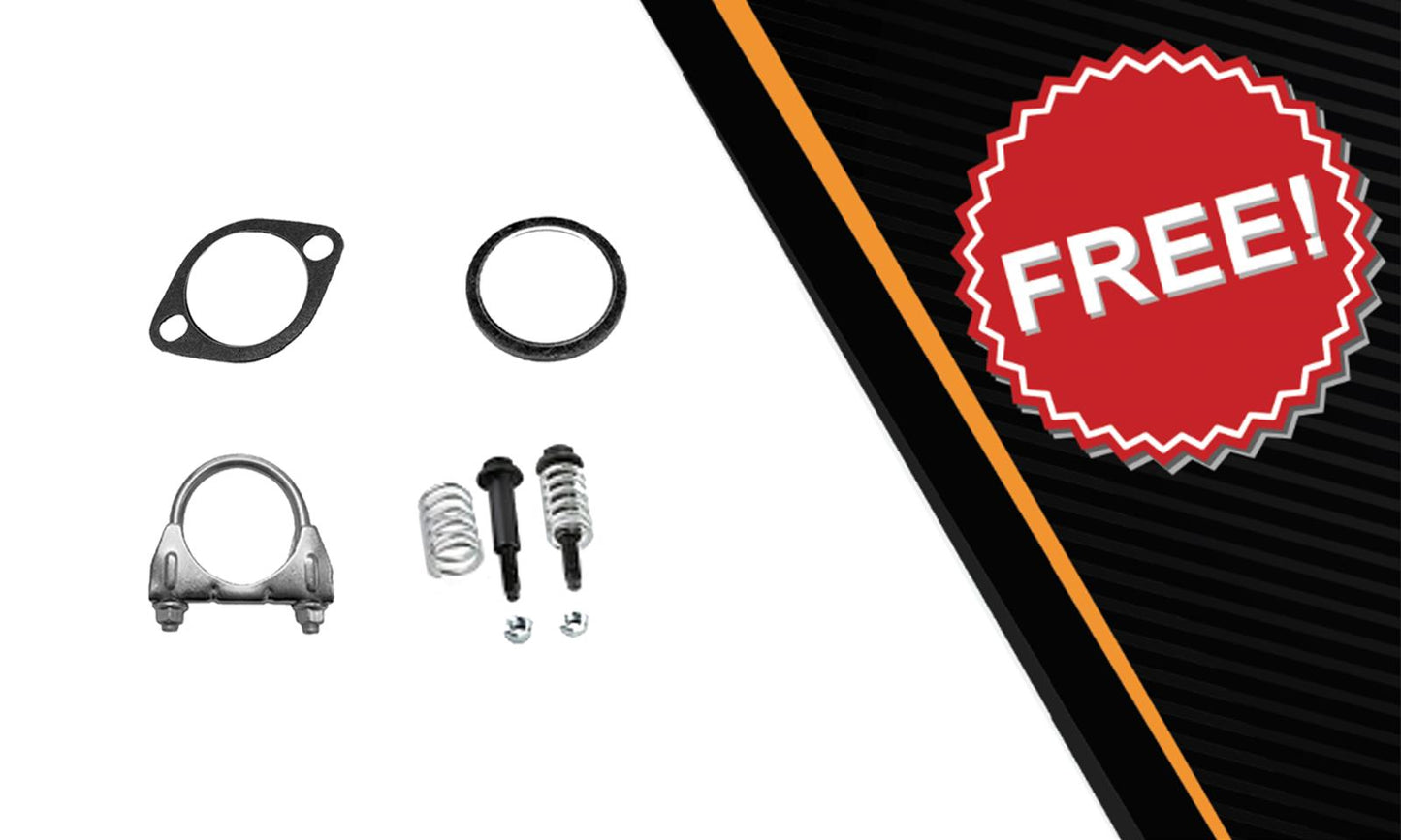 2010-2015 Subaru Legacy 2.5L Resonator Pipe and Muffler Exhaust Kit