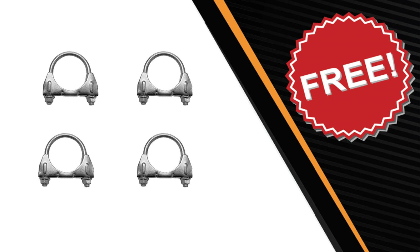 Exhaust Muffler and Tail Pipe for 1996-1998 GMC C1500/C2500/K1500 | 5.7L