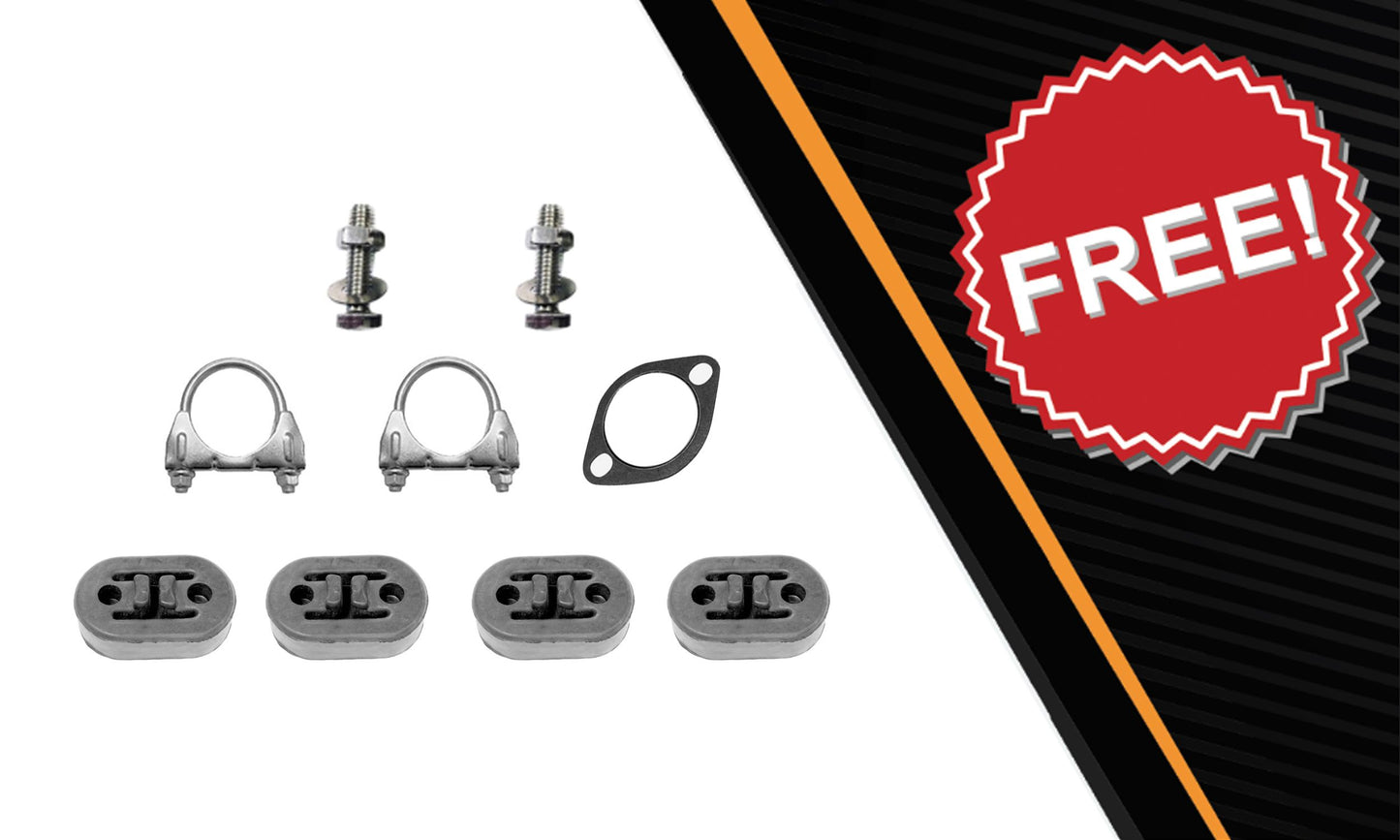 2006-2010 Chevrolet HHR 2.2L Resonator and Muffler Exhaust System Kit
