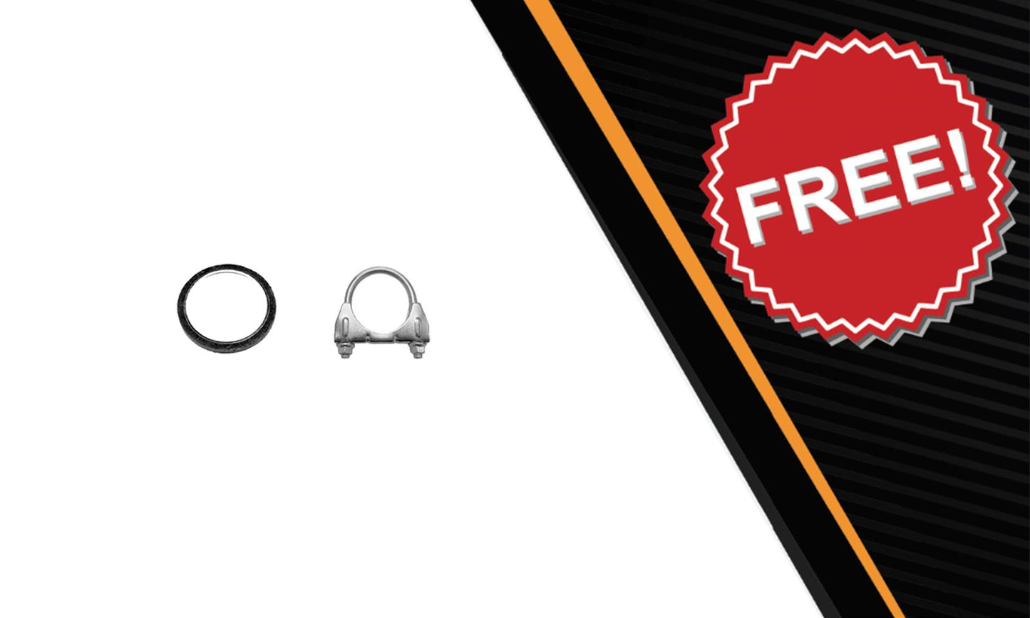 2010-2013 Mazda 3 2.0L Exhaust Intermediate Pipe and Muffler