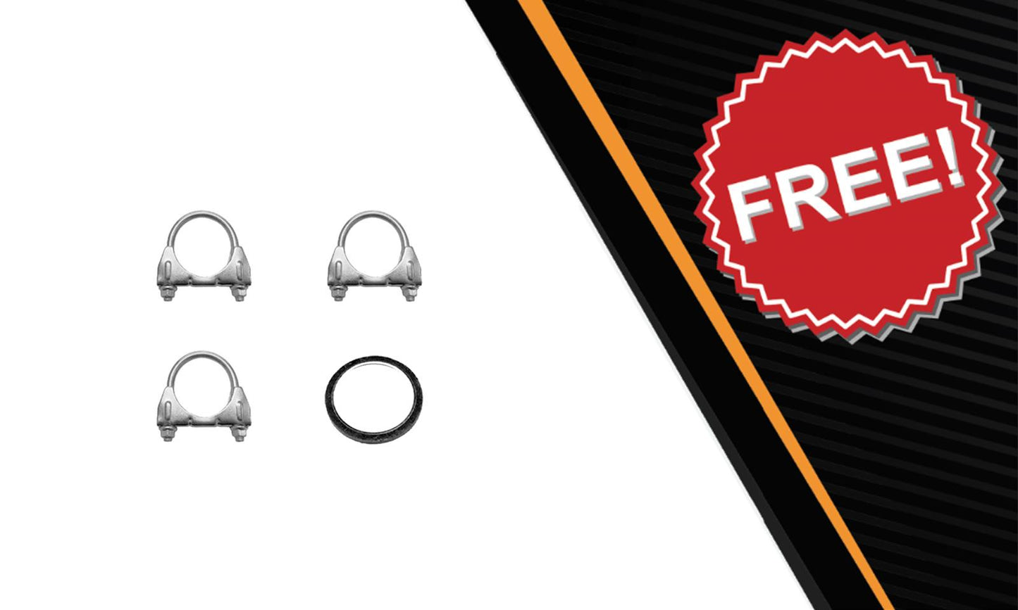 2010-2013 Mazda 3 2.0L Exhaust Pipes and Muffler