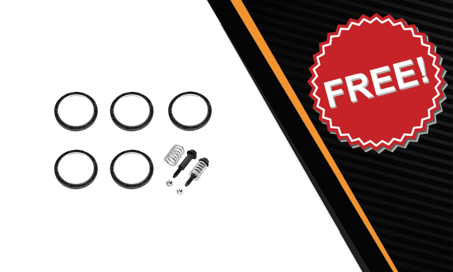 2007-2012 Toyota FJ Cruiser 4.0L Exhaust System Kit with Catalytic