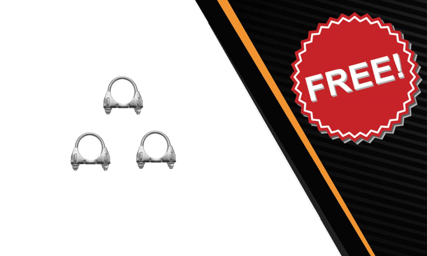 2012-2015 Jeep Wrangler 3.6L Exhaust Y Pipe, Resonator and Muffler