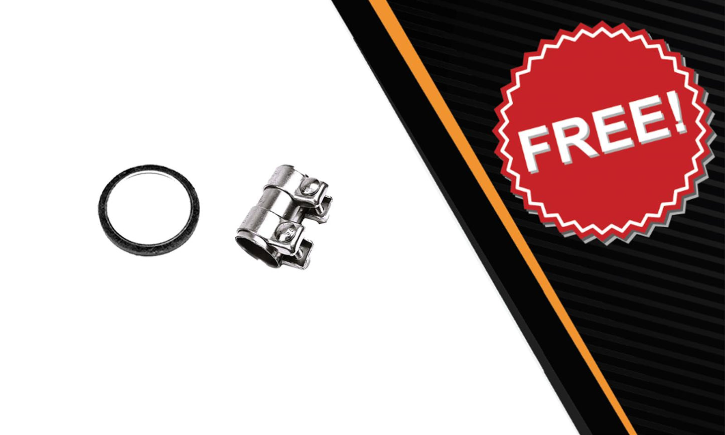 2004-2005 Toyota RAV4 2.4L Rear Catalytic Converter - EPA Approved