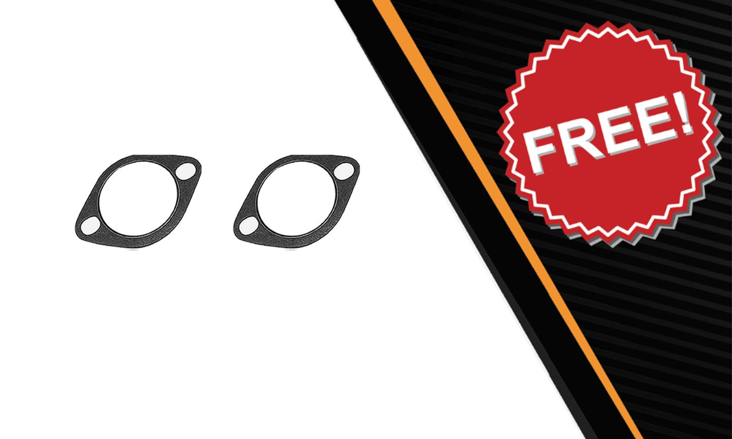 2007-2013 Mitsubishi Outlander 3.0L Pair of Manifold Exhaust Pipe | EPA Approved