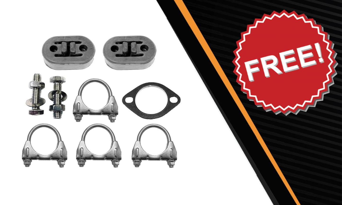 2009-2012 Nissan Altima 2.5L/3.5L Exhaust Resonator Pipe, Passenger and Driver-Side Muffler