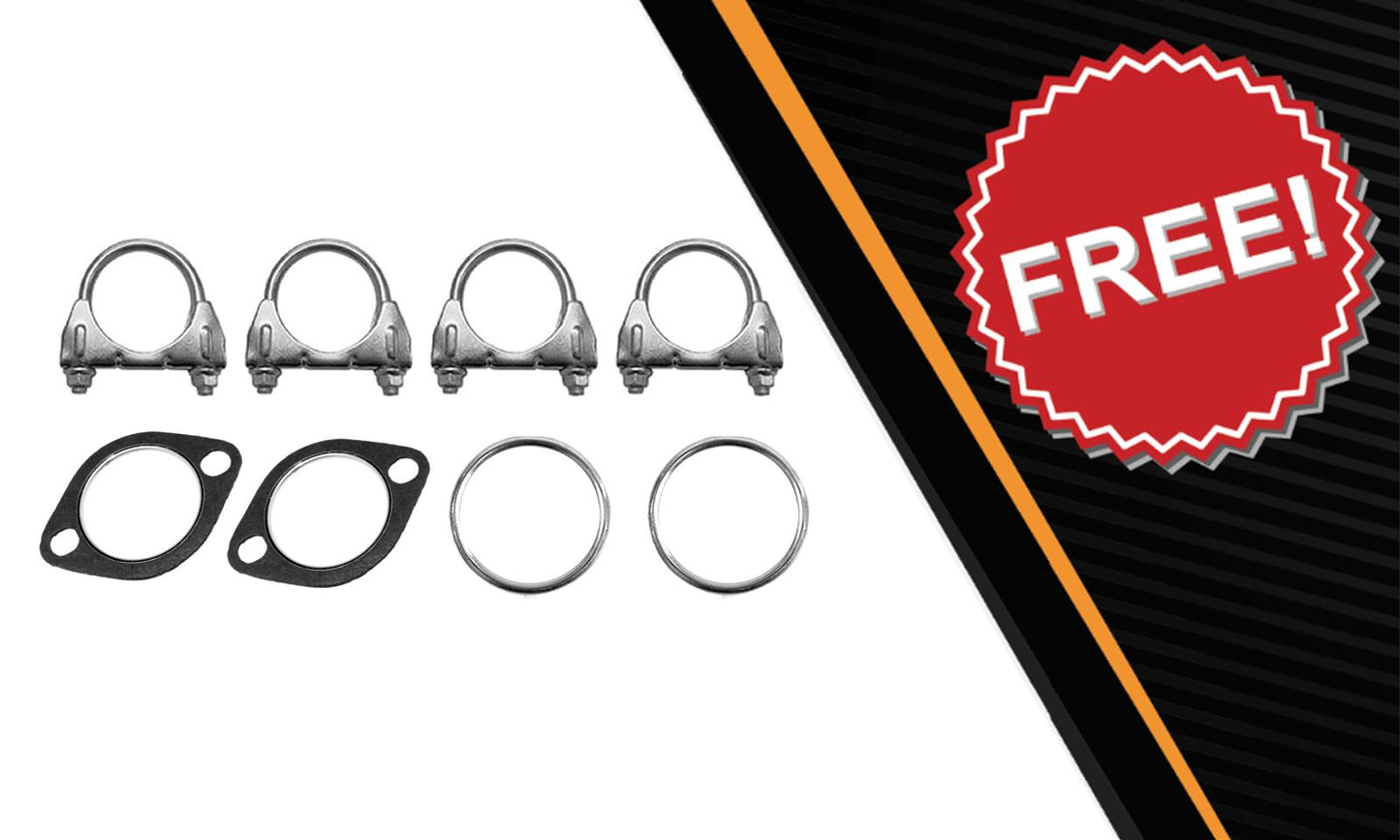 2012-2017 NV1500 & NV2500 4.0L Pair of Catalytic Exhaust Pipe Muffler Kit | EPA Approved