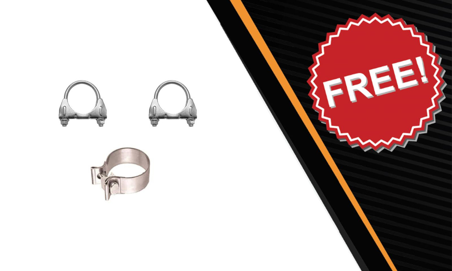 2014-2018 Chevy Silverado 1500 & GMC Sierra 1500 4.3L & 5.3L Exhaust Extension Pipe Muffler Kit