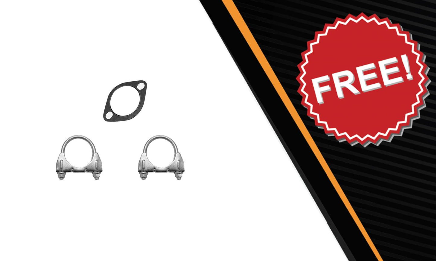 2014-2017 Hyundai Elantra GT 2.0L Stainless Steel Direct-Fit Resonator Pipe