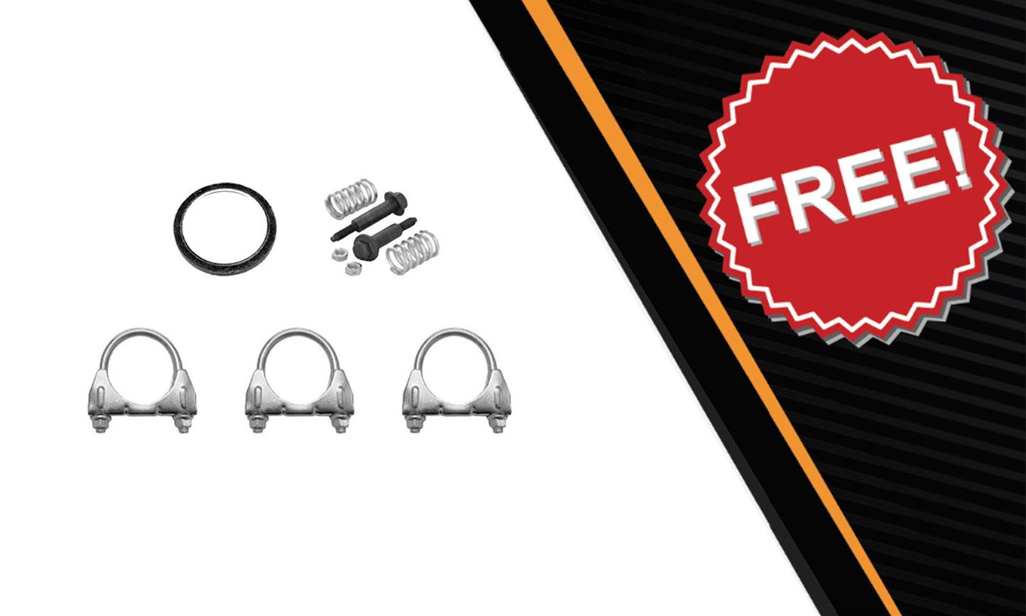 1998-2003 Ford Ranger 2.3L and 2.5L Stainless Steel Cat-Back Exhaust Kit