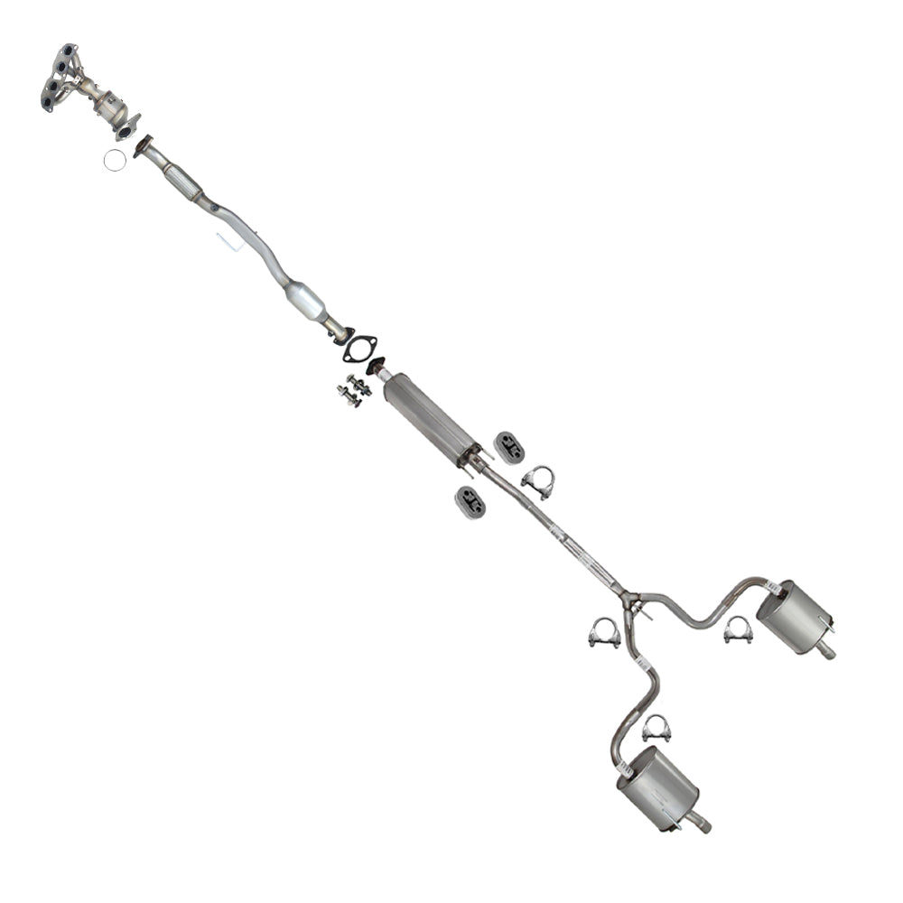 Walker 48352 Direct Fit Exhaust Resonator & Pipe Assembly For 2009-2012 Walker 48352 Direct Fit Exhaust Resonator & Pipe Assembly For 2009-2012