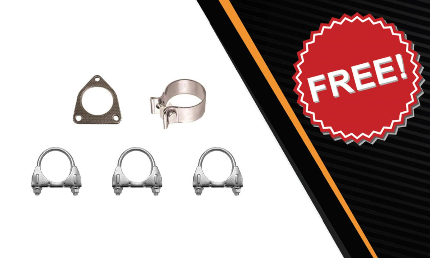 2009-2014 Chevy Tahoe, GMC Yukon, and Yukon XL 1500 5.3L Catalytic Front Pipe Muffler Kit