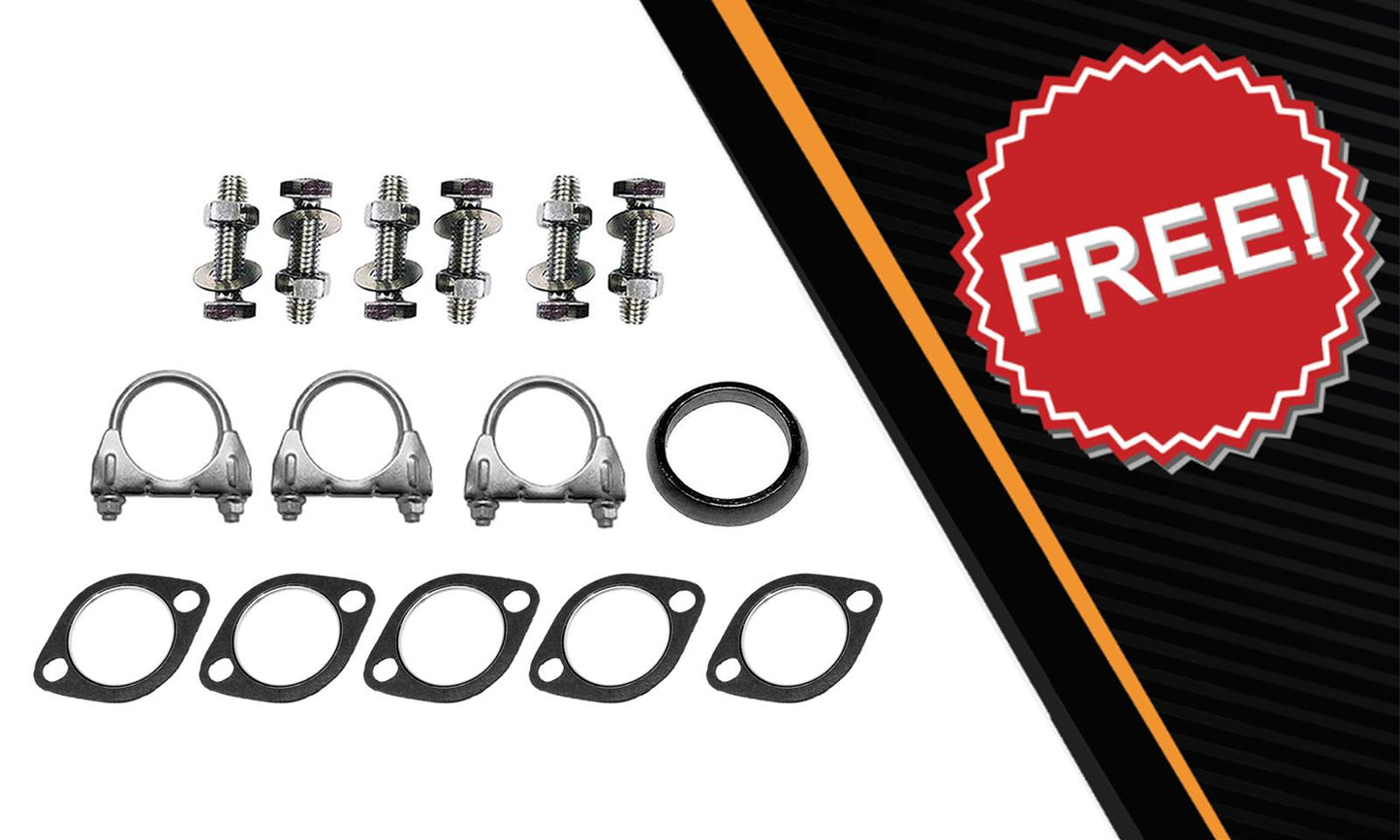 2007 CX-9 3.5L | 2008-2012 Mazda CX-9 3.7L Front Y-Pipe & Flex Pipe Resonator Rear Y-Pipe Kit