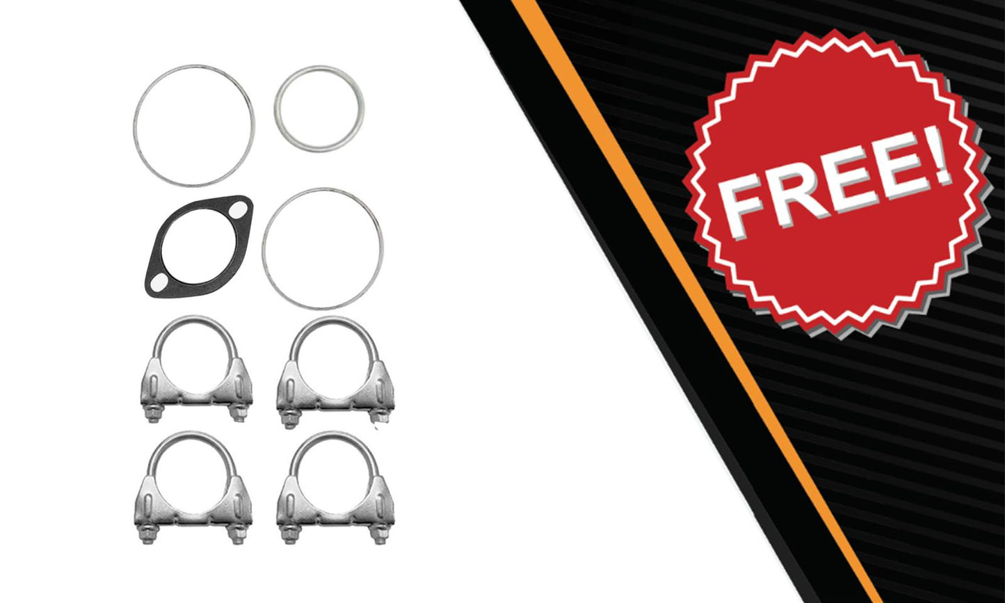 2004-2006 Nissan Maxima 3.5L Exhaust Catalytic Converters & Resonator Kit