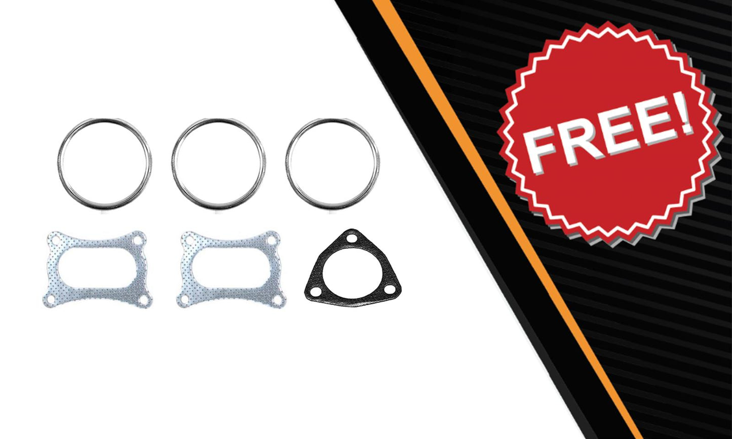 2014 Honda Odyssey 3.5L EPA Approved Pair of Manifold Y-Pipe Rear Catalytic Exhaust Kit