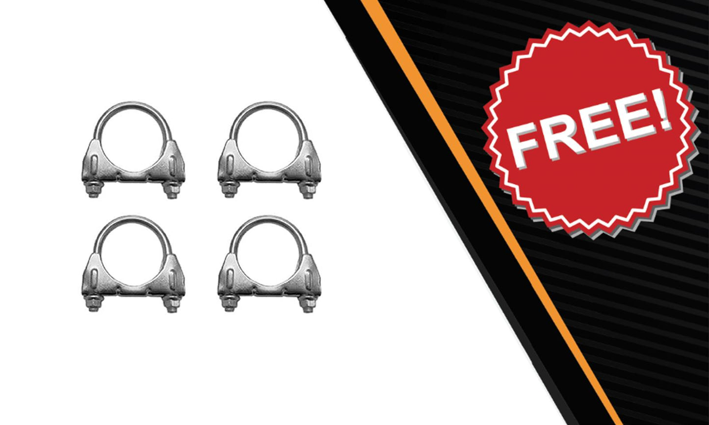 2011-2018 RAM 1500 5.7L 140" WB Stainless Steel Front Pipe Muffler Exhaust Kit