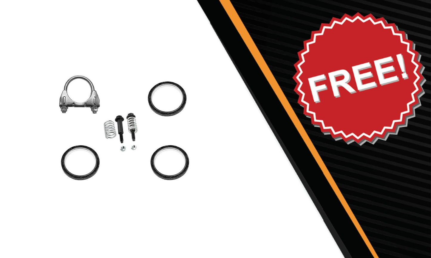2009-2012 Nissan Sentra 2.0L Rear Exhaust EPA Catalytic Resonator Pipe Kit