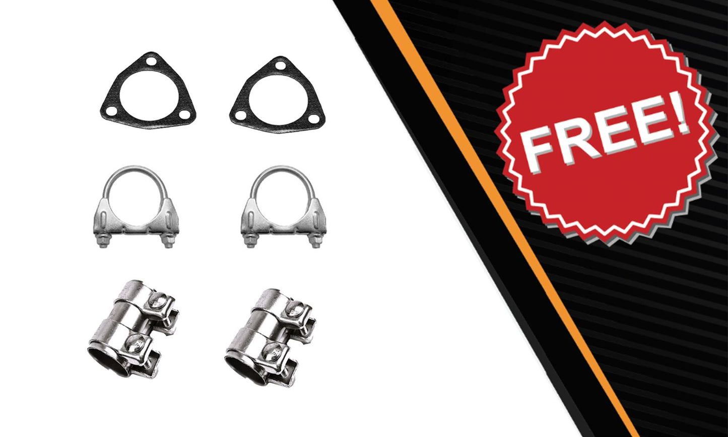1998-2005 VW Passat 1.8L EPA Catalytic, Flex Pipe w/ Muffler & Resonator Kit | Automatic Transmission