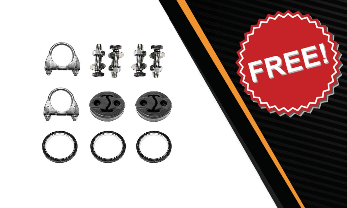 2002-2006 Camry, Solara 2.4L Manifold & Rear Catalytic w/ Resonator Kit EPA