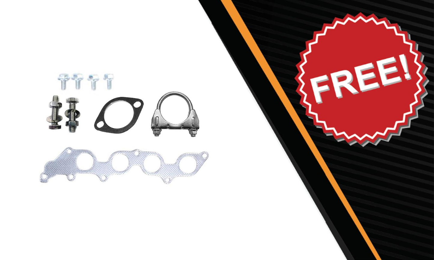 2009-2010 Ford Focus 2.0L EPA Approved Exhaust Manifold Catalytic Converter Resonator Pipe Kit