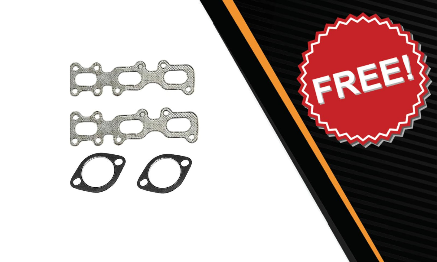 2013-2019 Edge, Explorer, Flex, Taurus 3.5L Pair of Exhaust Manifold Catalytic Converter | EPA Approved