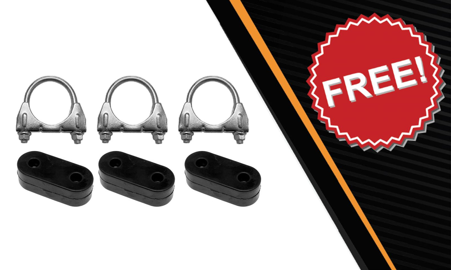 2014-2017 GMC Sierra 1500 4.3L Stainless Steel Exhaust Muffler and Tail Pipe Kit