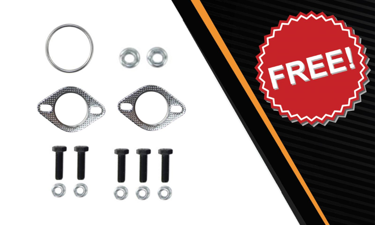 2012-2017 Nissan NV1500, NV2500, NV3500 4.0L Catalytic Converter Kit | Front & Rear Passenger Side