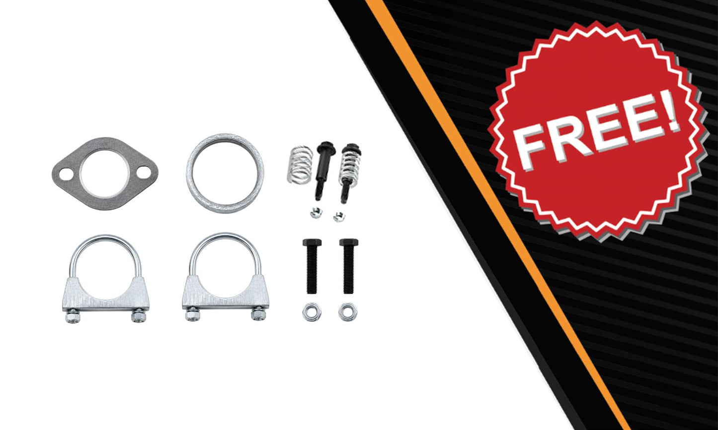 2007-2011 Ford Ranger 4.0L 126in WB Pair of Catalytic w/ Extension Pipe Kit - EPA Approved