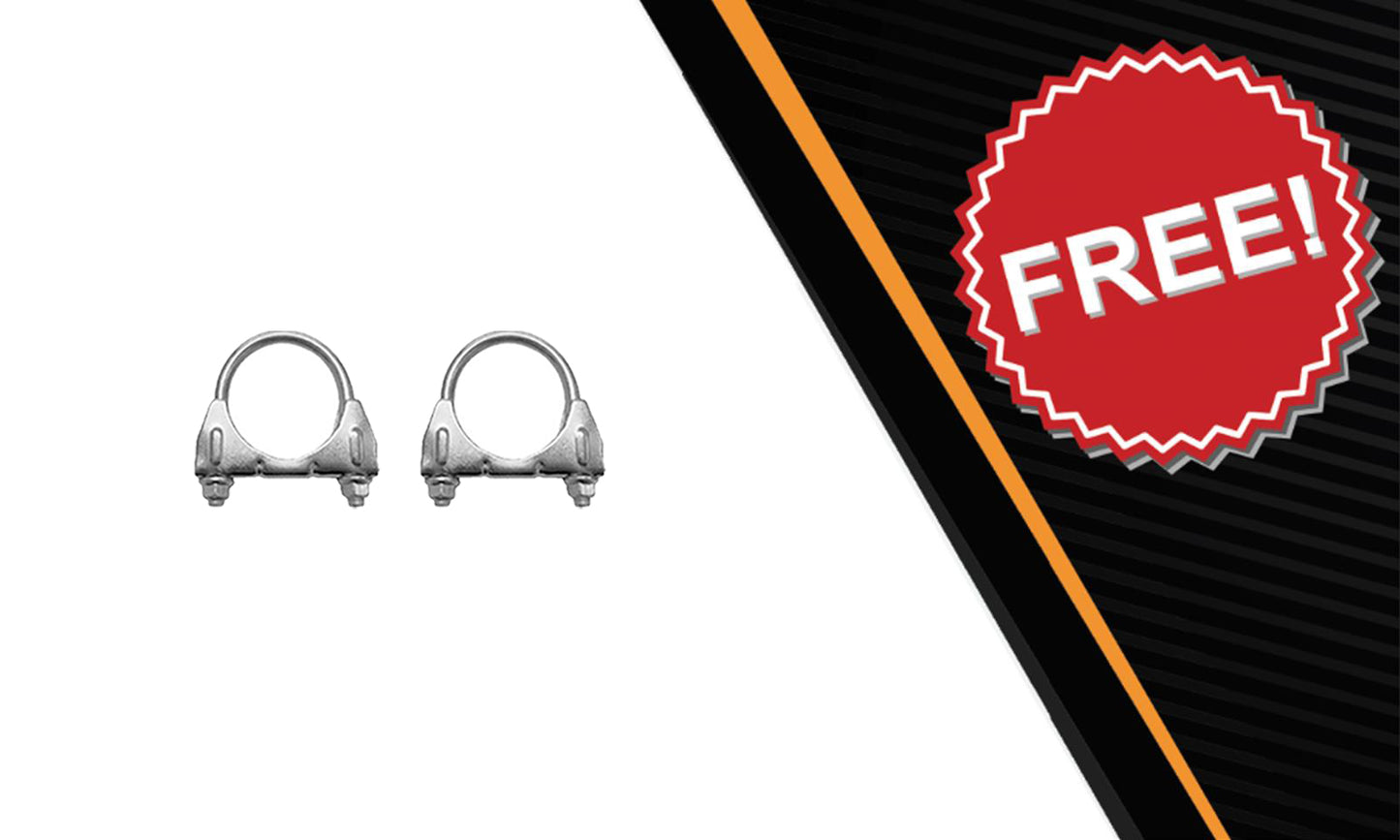 2005-2010 Dodge Dakota 3.7L 4.7L Exhaust Muffler & Tail Pipe Kit | Stainless Steel