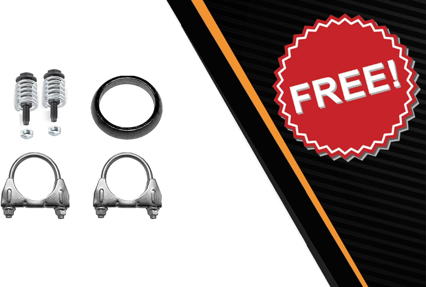 2004 Jeep Liberty 3.7L Y-Pipe, Muffler and Tail Pipe Exhaust System