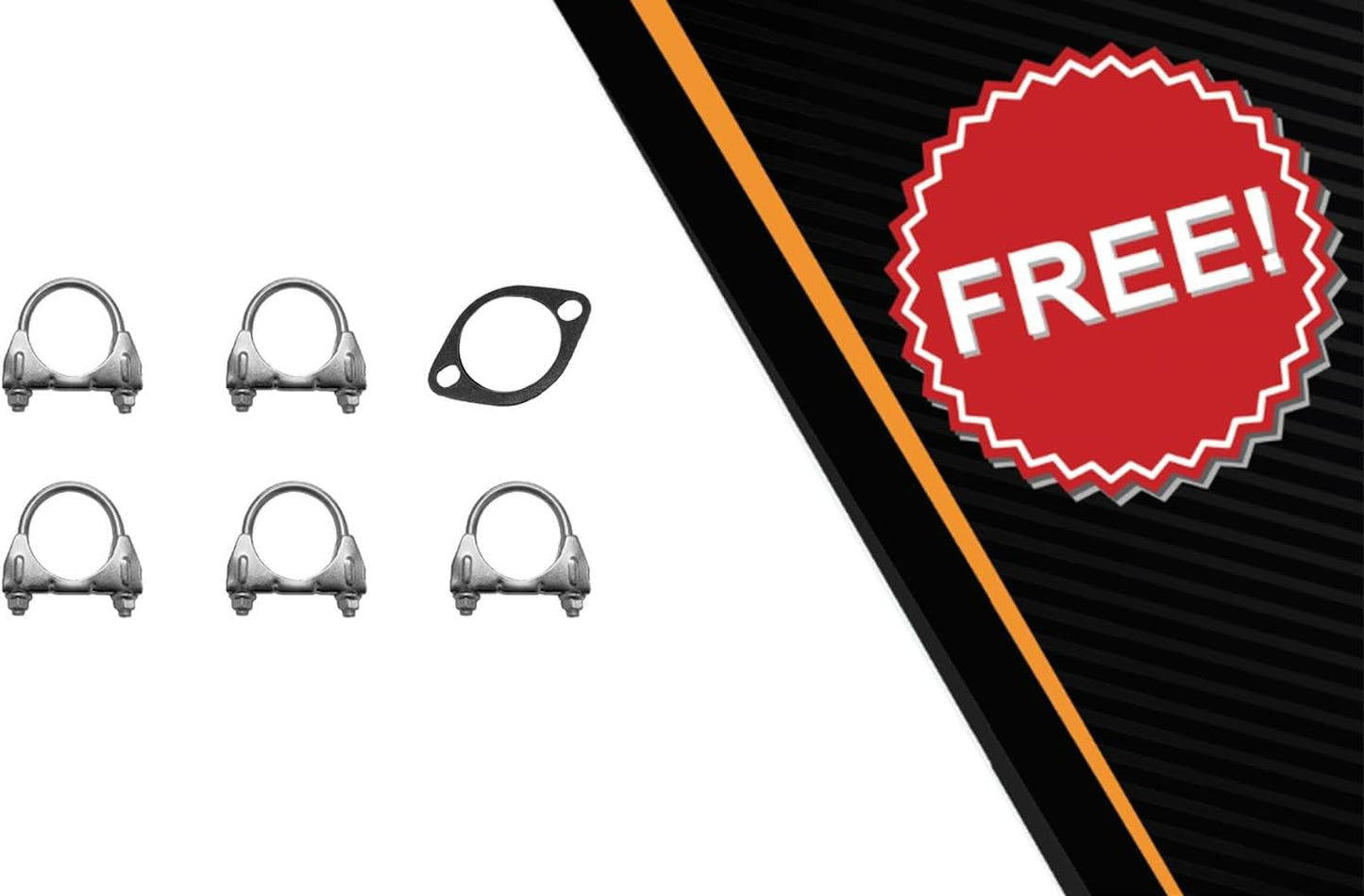 2012-2015 Ford Explorer 2.0L Front Pipe Resonator & Y Pipe Exhaust Kit