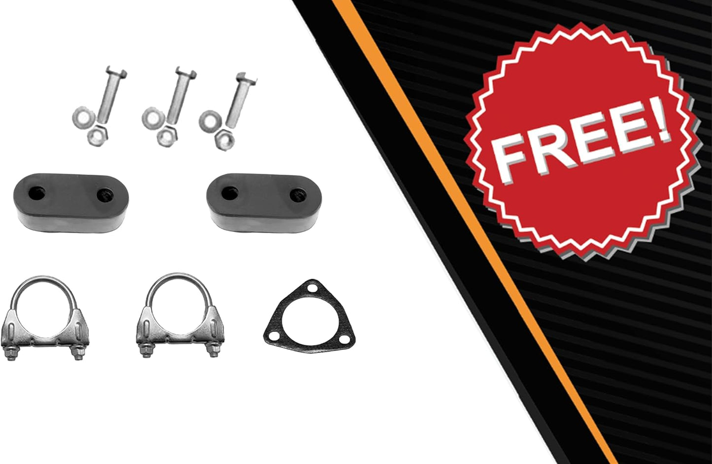 Exhaust Resonator Pipe and Muffler for 2007-2009 Chevrolet Equinox 3.4L | 2007-2009 Pontiac Torrent 3.4L