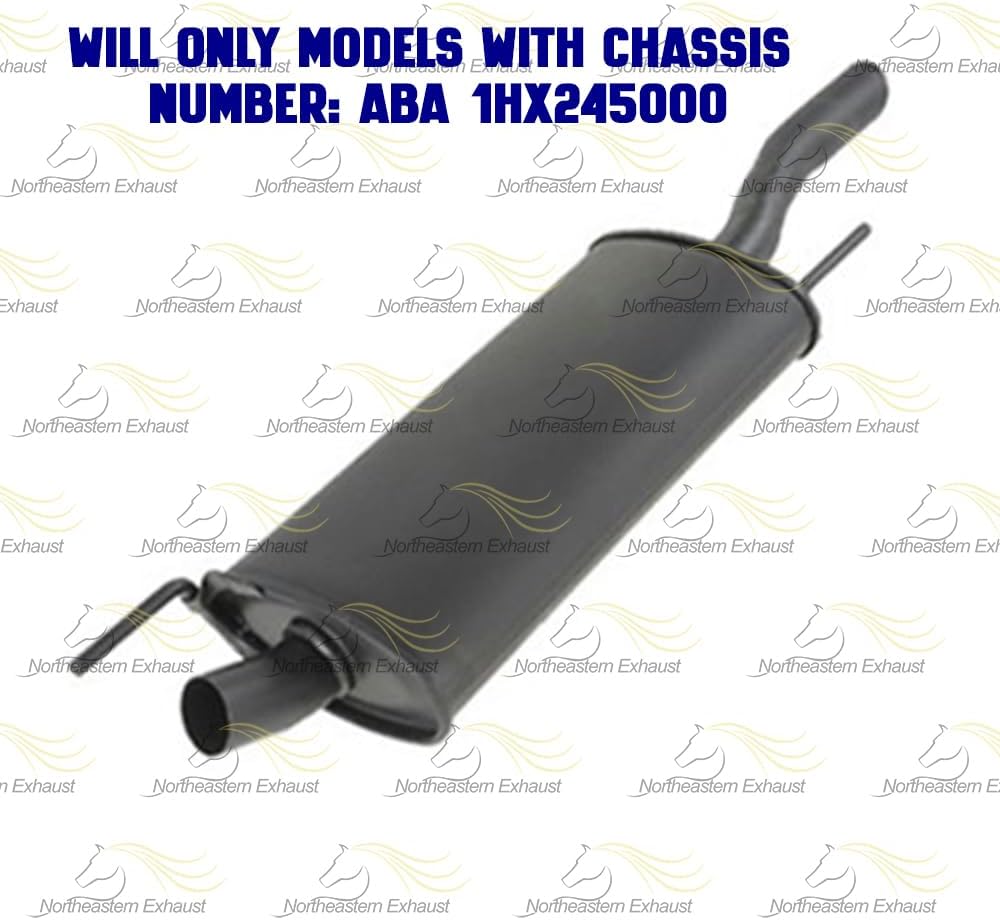 1995-1999 Volkswagen Jetta 2.0L Intermediate Pipe, Resonator and Muffler