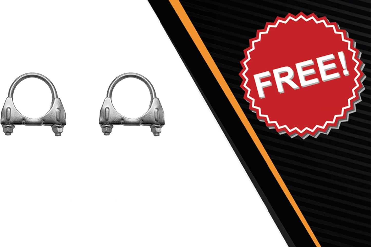 1995-2002 Volkswagen Golf and Cabrio 2.0L Exhaust Pipe, Front and Rear Muffler