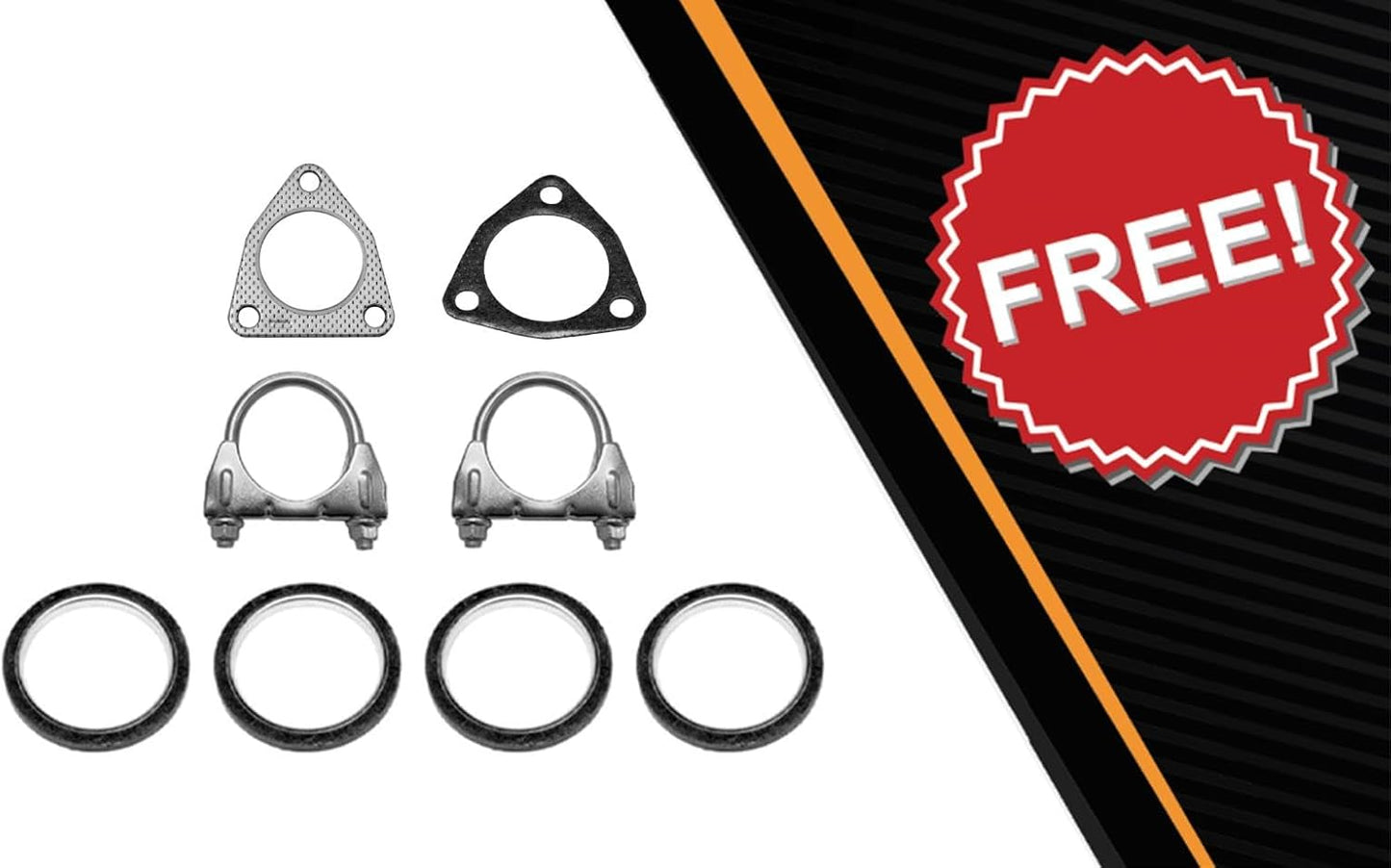 Complete Exhaust System with Catalytic for 1999-2003 Acura TL and 2001-2003 CL 3.2L